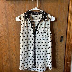 Cute Polka Dot Blouse